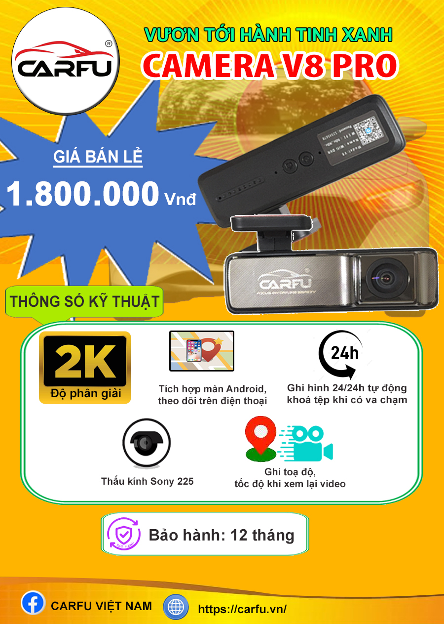 Camera V8 Pro
