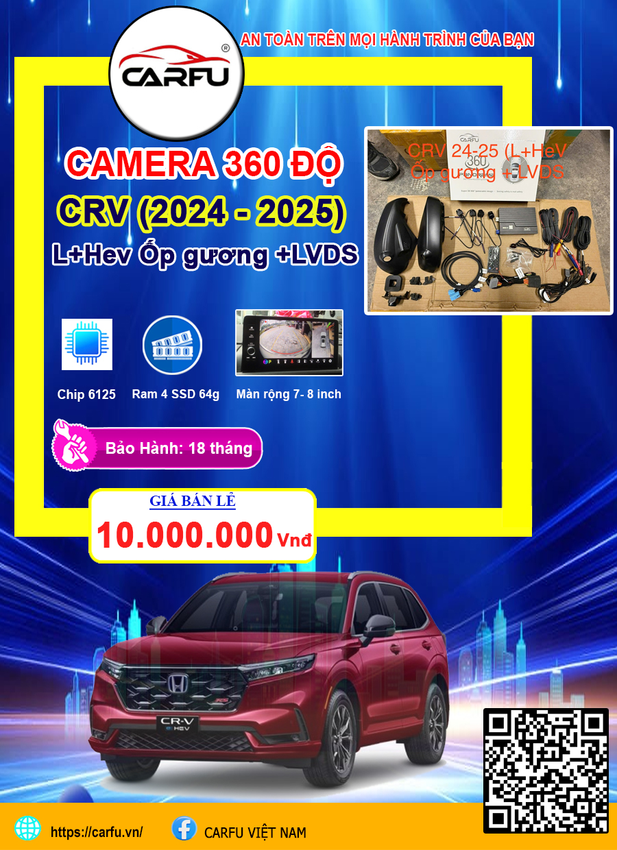 CAMERA 360 ĐỘ CRV (2024–2025)