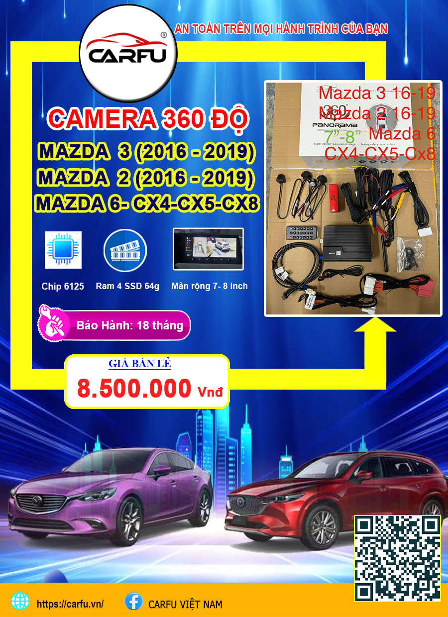 Camera 360 Độ Mazda và CX
