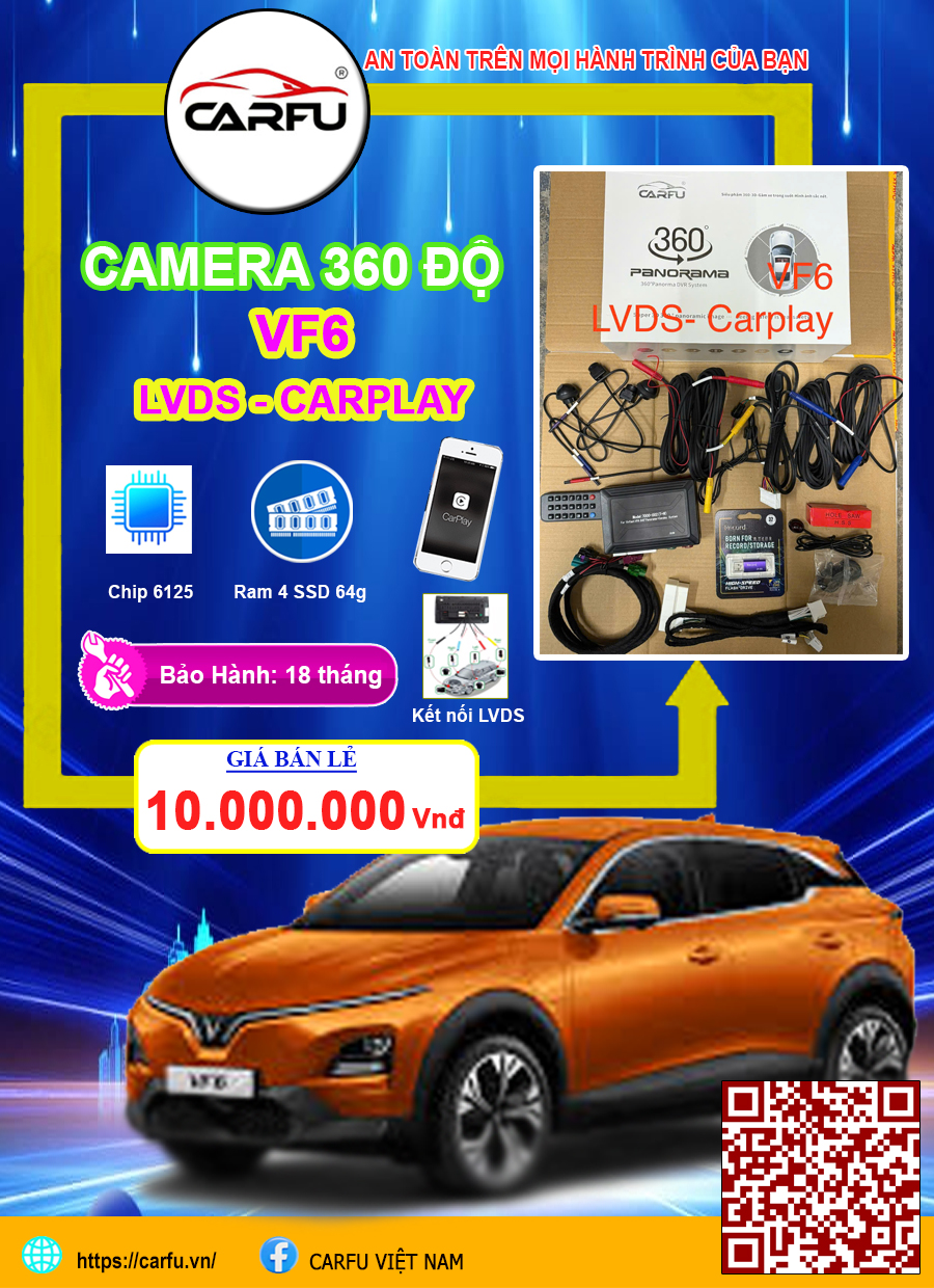CAMERA 360 ĐỘ VF6