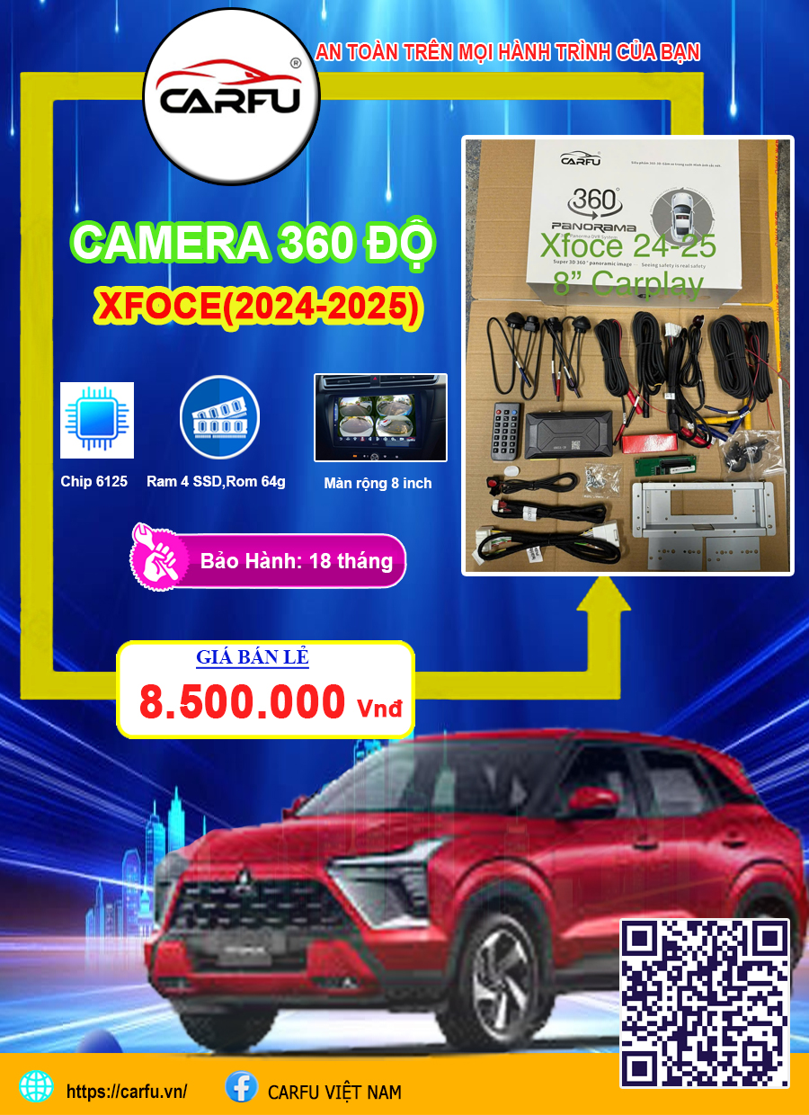 Camera 360 Độ  Xforce (2024–2025) 