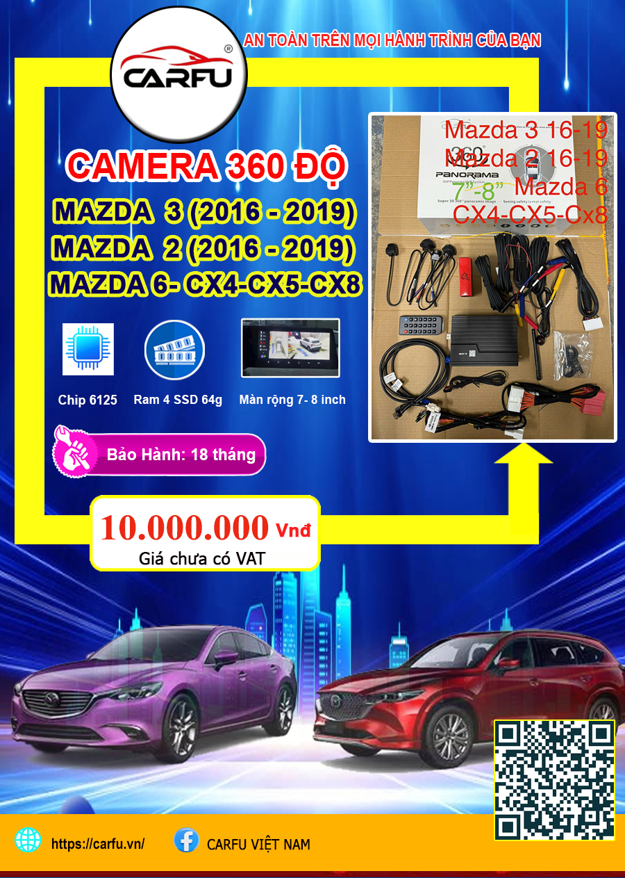 Camera 360 Độ Mazda và CX