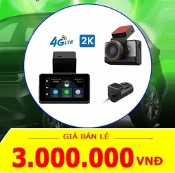 Camera hành trình trước, sau sim 4G P83