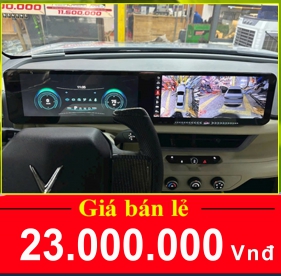 MÀN HÌNH Ô TÔ ANDROID LIỀN ODO VF3S (6-128Gb)
