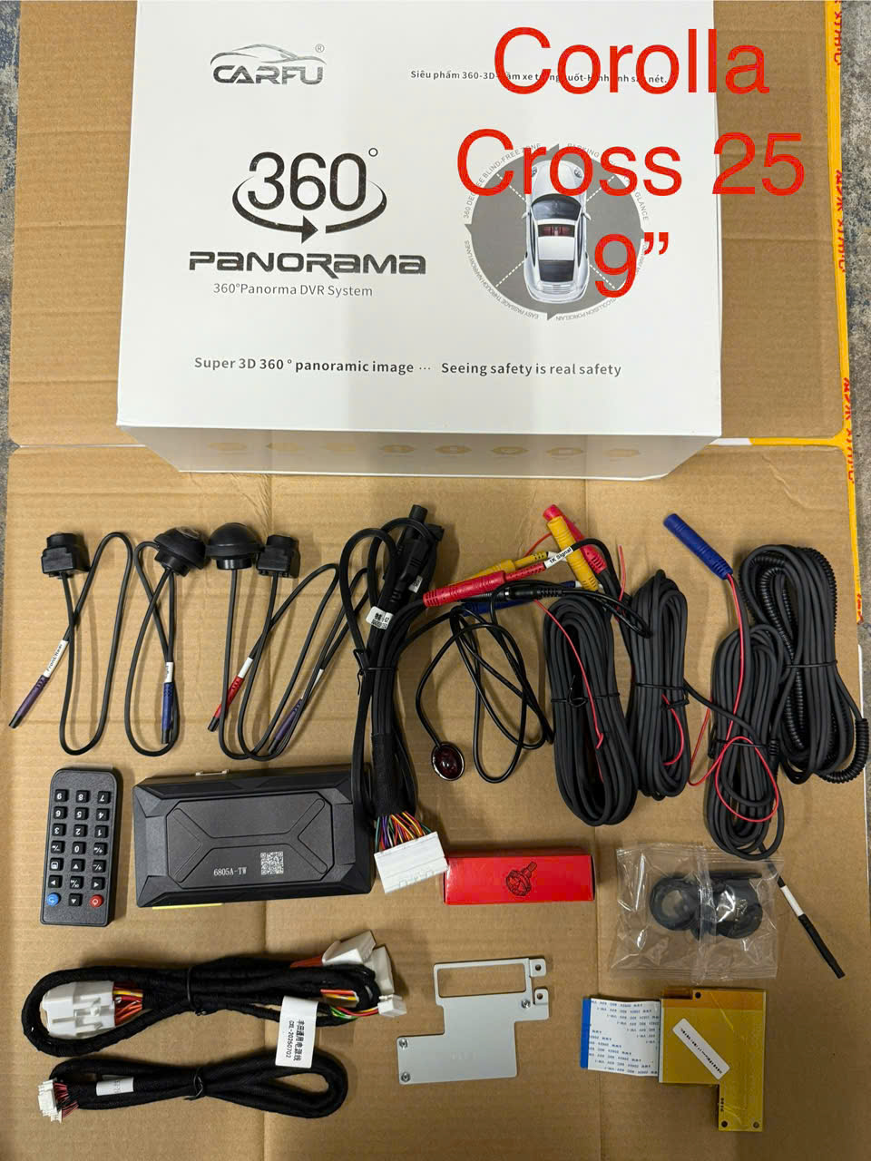 Camera 360 Độ Corolla Cross 2025