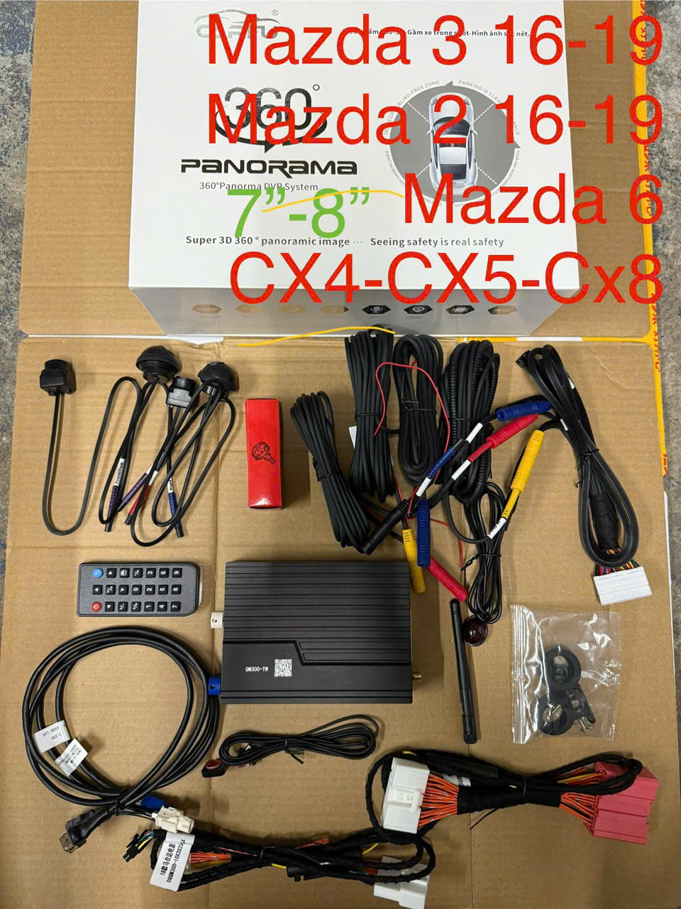 Camera 360 Độ Mazda và CX