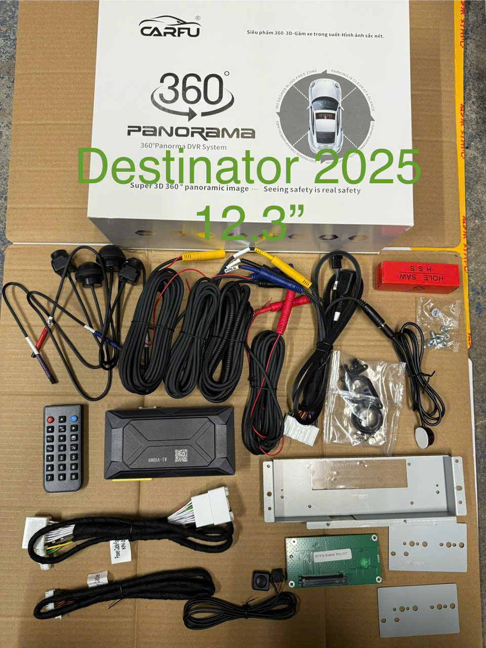 CAMERA 360 ĐỘ CHO DESTINATOR 2025