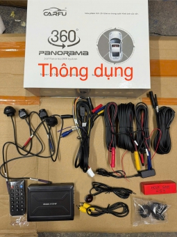 CAMERA 360 ĐỘ THÔNG DỤNG CHO Ô TÔ