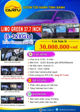 MÀN HÌNH LIMO GREEN 37.7 INCH (8-128Gb)