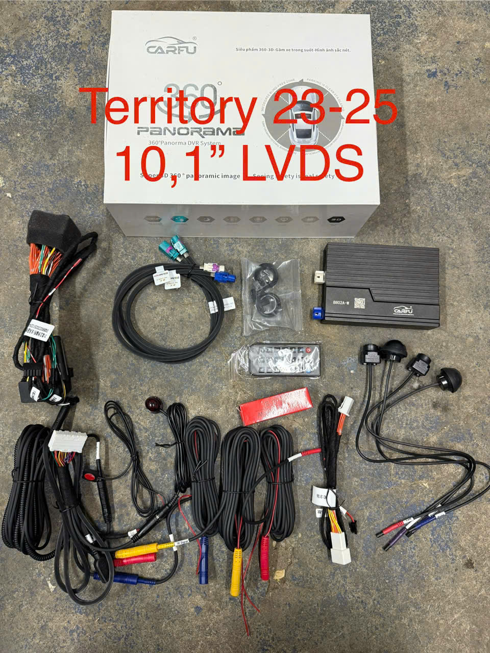 CAMERA 360 ĐỘ FORD TERRITORY 2023–2025