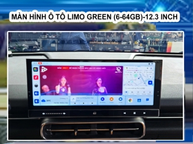 MÀN HÌNH Ô TÔ LIMO GREEN (6-64GB)-12.3 INCH