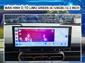 MÀN HÌNH Ô TÔ LIMO GREEN (8-128GB)-12.3 INCH
