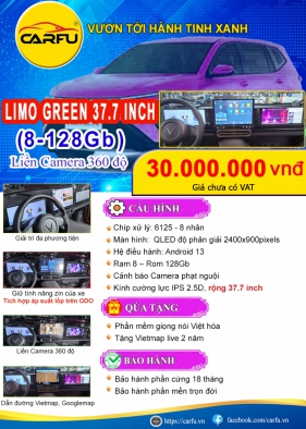 MÀN HÌNH LIMO GREEN 37.7 INCH (8-128Gb)