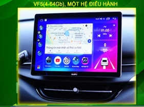 MÀN HÌNH Ô TÔ THÔNG MINH CARFU VF5(4-64Gb), CHẠY 1 HỆ ĐIỀU HÀNH