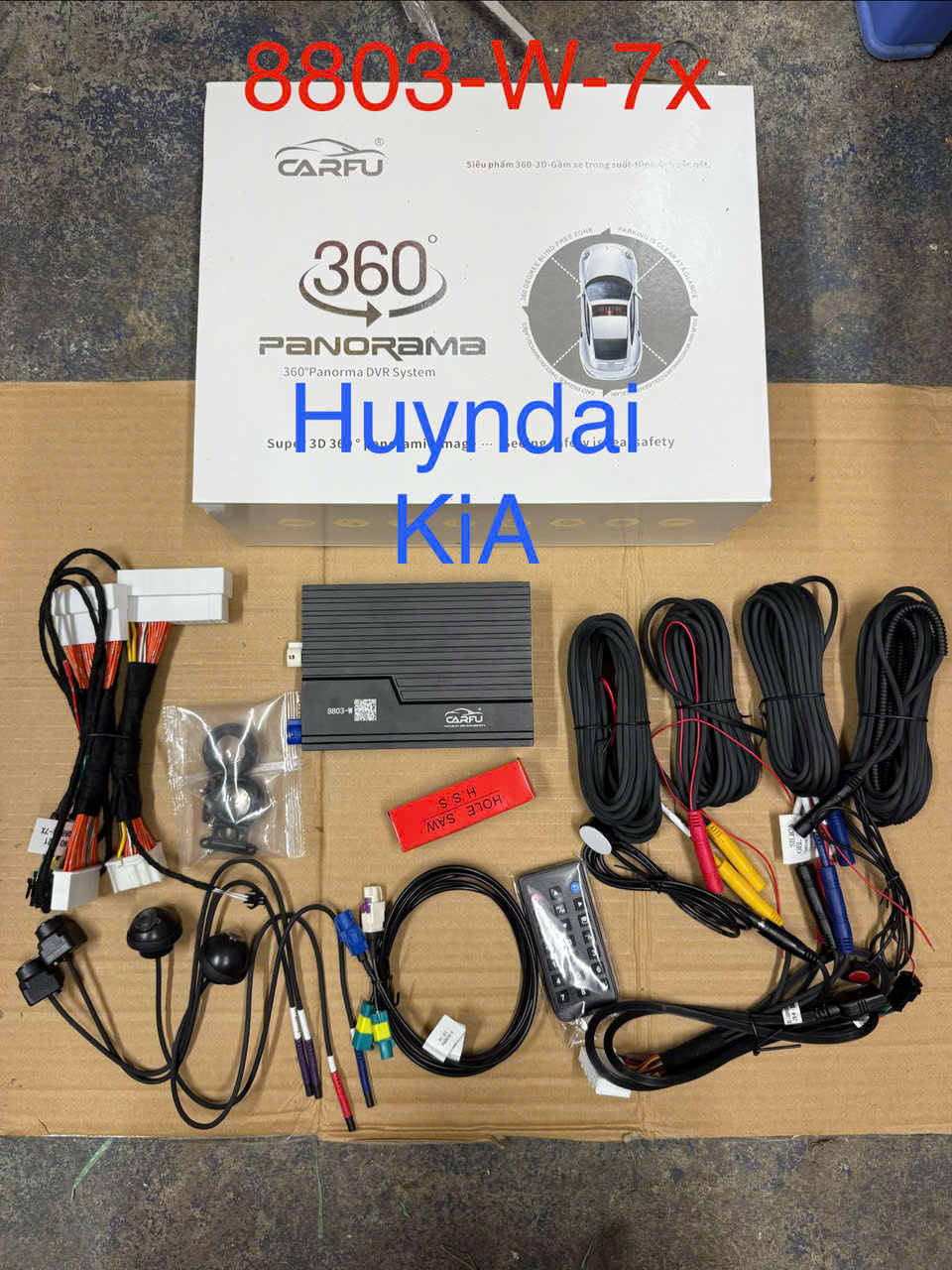 CAMERA 360 ĐỘ CHO XE HYUNDAI – KIA