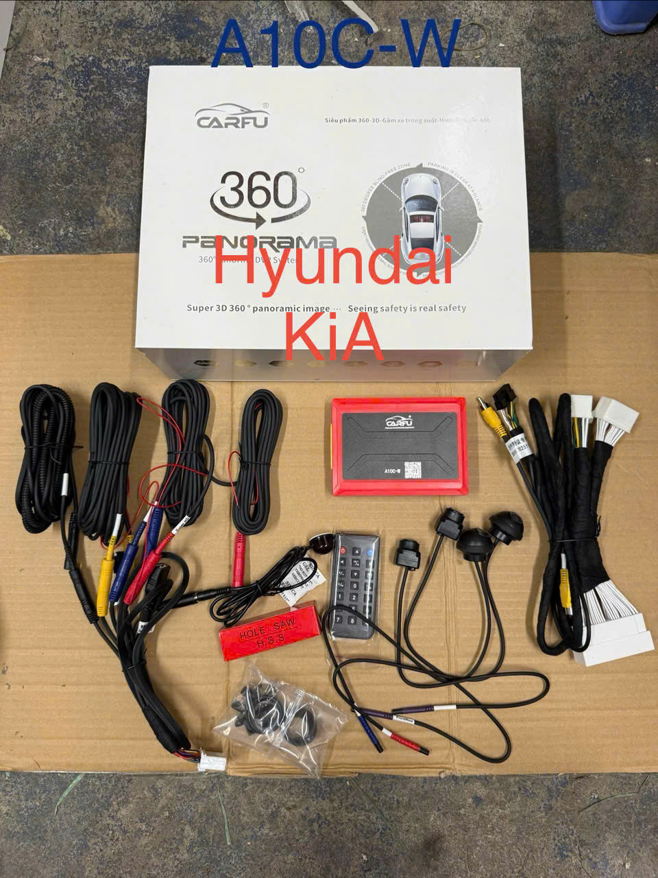 CAMERA 360 ĐỘ CHO XE HYUNDAI – KIA