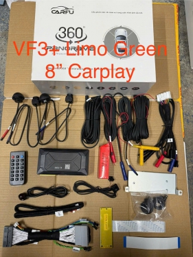 CAMERA 360 ĐỘ CHO VINFAST VF3 & LIMO CÓ CARPLAY