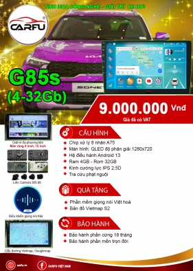 Màn hình ô tô G85S 